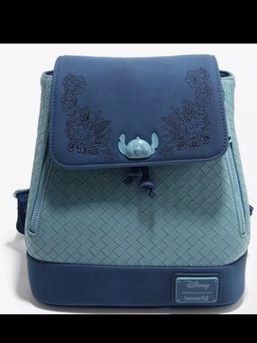 Stitch Embroidered Disney Loungefly Backpack